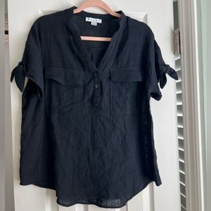 HYFVE Black Short Sleeve Top
